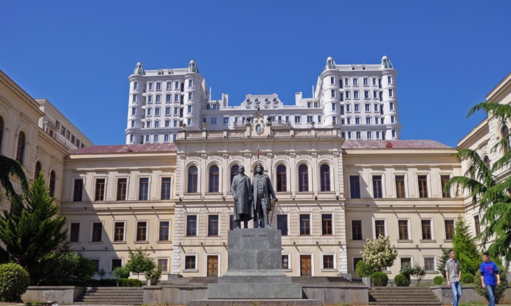 MBBS in Georgia at Tbilisi State Medical University campus for international medical students