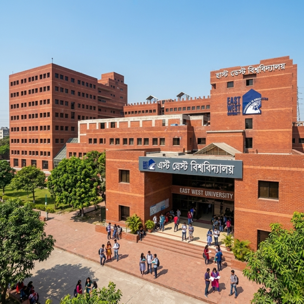 East West University campus in Tbilisi – one of the best-medical-universities-in-georgia for MBBS