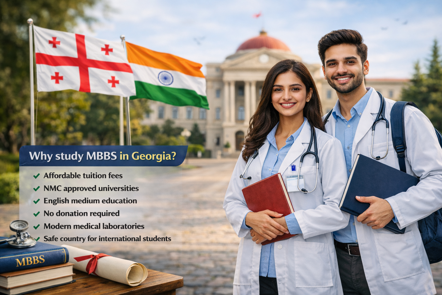 best-medical-universities-in-georgia for Indian students 2026 MBBS colleges