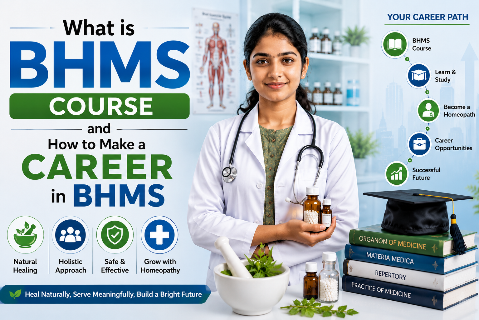 BHMS course and career opportunities in homeopathic medicine for students