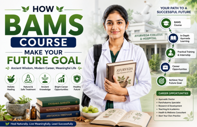 BAMS course career opportunities and future scope in Ayurvedic medicine