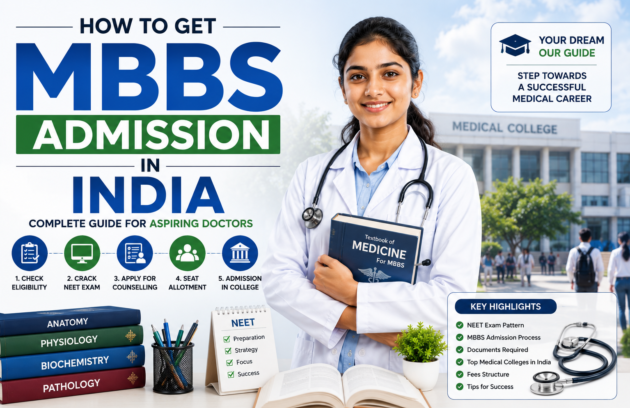 How to get MBBS admission in India for aspiring medical students