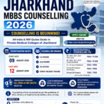 Jharkhand MBBS counselling 2026 registration schedule for private medical colleges